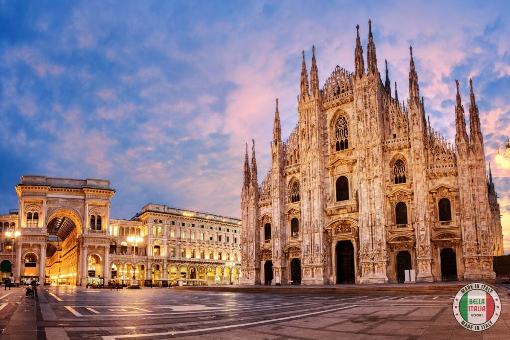 Italian city MIlan