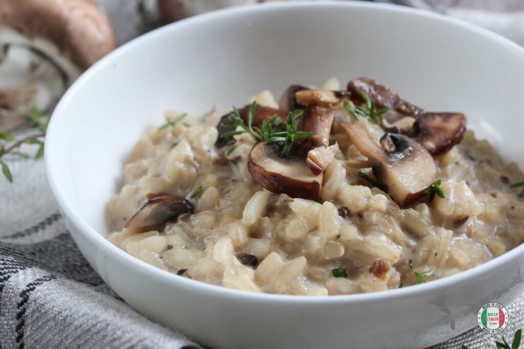 Venetian risottos - made with cuttlefish ink, and Risotto all’Amarone,