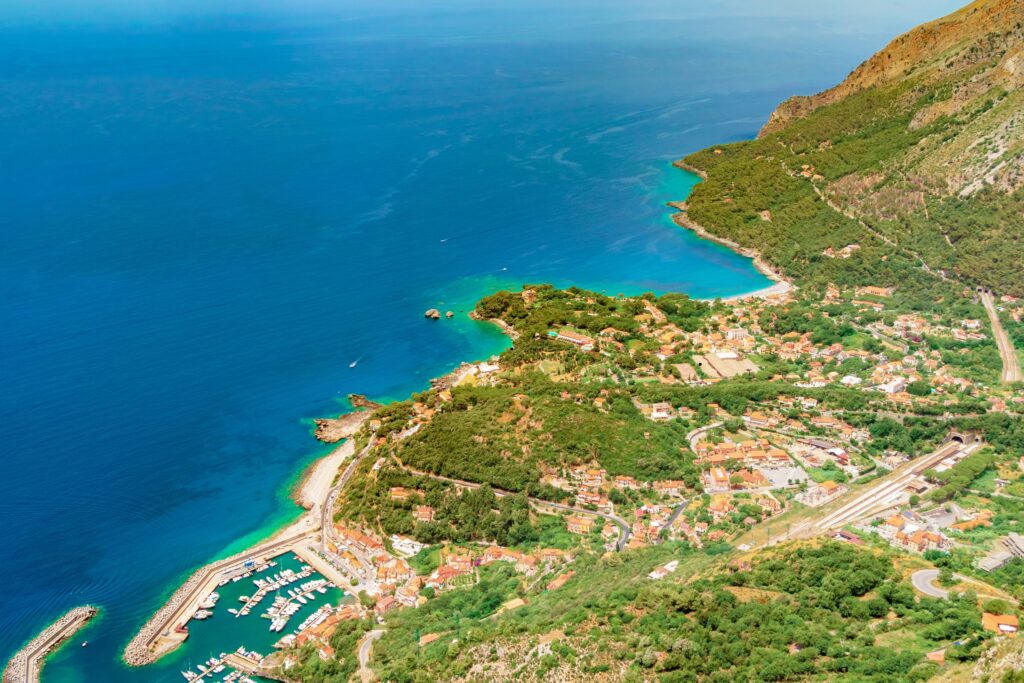 Most beautiful beach in Policoro, Basilicata, Italy